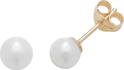 Produktbild von Chice 9 Karat (375) Gold Süßwasser-Zuchtperlen Damen - Paar Ohrstecker 5.0-5.5mm; TRS2115