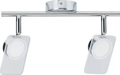 Produktbild von Paulmann LED Strahler Spots Deckenlampe Chrom Deckenstrahler 2 x 5W 638lm Warmweiß 3000K dreh- & schwenkbar