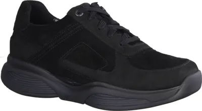 Immagine prodotto di Xsensible SWX23 scarpe comfort da uomo, pelle/tessuto, nero, plantare estraibile - scarpe da ginnastica / scarpe stringate da uomo, nero, pelle/tessuto (pelle elasticizzata)&nbsp