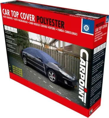 Image de Carpoint Housse de toit en polyester S 233 x 160 x 33 cm