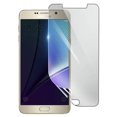 Zdjęcie produktu dla 3mk, odporna na uderzenia i zarysowania hydrożelowa osłona ekranu do Samsung Galaxy Note 5, przezroczysta