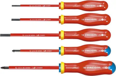 Image de Facom Schraubendreher-Set 5-tlg. 1000V