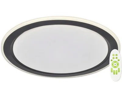 Obrázek produktu pro LED stropní svítidlo Top Light Norman 50C RC 60 W 6000 lm 3000-6500 K černé s dálkovým ovládáním
