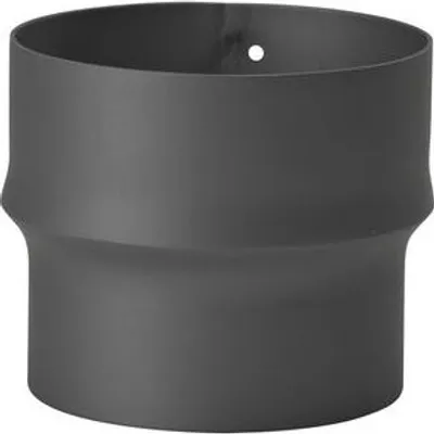 Produktbild von TermaTech Erweiterung in schwarz 120 mm - 150 mm Ofenrohr Rauchrohr 15-930
