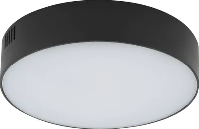 Zdjęcie produktu dla Plafon LED okrągły ROUND czarno-biały 25W Neutralna biel 1800lm tworzywo sztuczne wym:4x16x16cm IP20 Nowodvorski Lighting