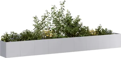 Immagine prodotto di vidaXL Fioriera 360x40x40 cm in acciaio zincato