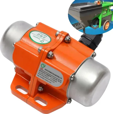 Image de Moteur vibrant, 30 W, vitesse nominale 3000 tr/min, tension nominale 220 V, poids approximatif 1600 g, bloc d'excentricité réglable