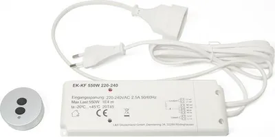 Produktbild von HV-Funkschalterset 230 V 575 W weiß L&S