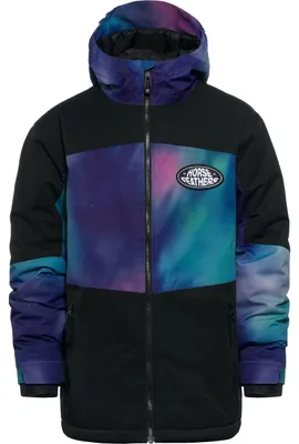 Produktbild von Horsefeathers Kinder Ski- Snowboardjacke JUNO YOUTH JACKET, Größe:XS, Farben:black/aurora