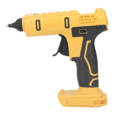 Zdjęcie produktu dla Pistolet do klejenia na gorąco, bezprzewodowy pistolet do klejenia, pistolet do klejenia na gorąco, pistolet do klejenia z lampą LED, pistolet do klejenia zasilany bateryjnie, pistolet do klejenia na gorąco 100 W