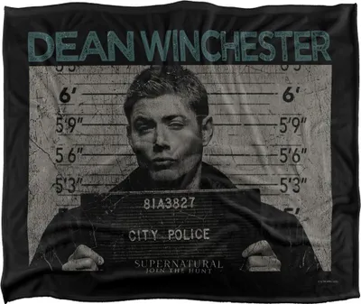 Obrázek produktu pro Supernatural - Deka, Mugshot TV19482 (Jedna velikost) (Vícebarevná)