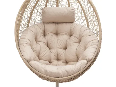 Obrázok produktu pre Vankúš pre záhradný kokón "Luna" od Pillowprim - odolný voči UV žiareniu a prateľný, béžový