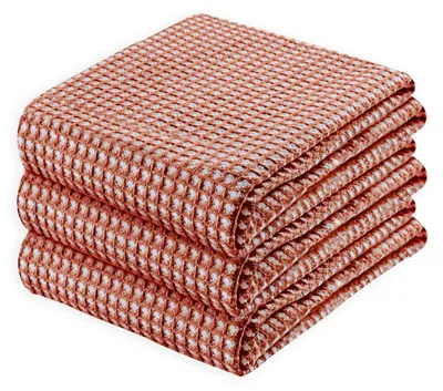 Immagine prodotto di Set di 3 strofinacci da cucina assorbenti in cotone al 100%