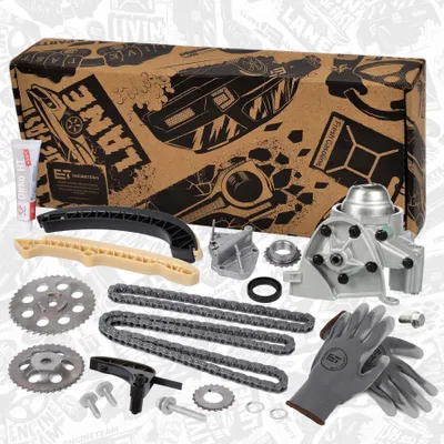 Produktbild von ET ENGINETEAM RS0075VR1 Steuerkettensatz Steuerkette für VW POLO (9N) Fox Schrägheck (5Z1, 5Z3, 5Z4) für SKODA Fabia II Schrägheck (542) FABIA (6Y2)