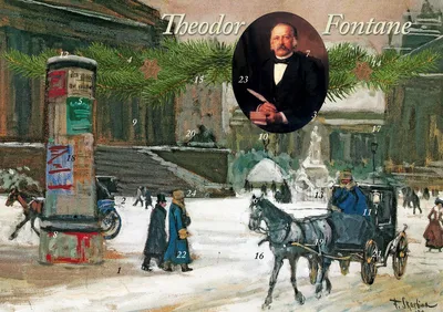 Produktbild von Mit Theodor Fontane durch den Advent
