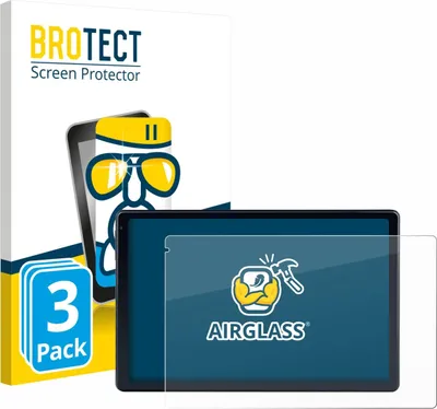 Produktbild von 3x BROTECT Schutzglas für MUISOO MUIC10702 10.1" Schutzfolie Panzer Folie Glas Display Schutz klar
