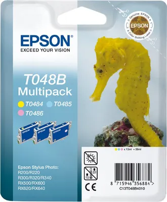 Obrázok produktu pre Epson T048 Multipack (LC, LM, Y) – maloobchodné balenie (bez štítkov)