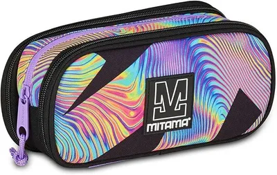 Zdjęcie produktu dla Piórnik pełny "3Zip", holograficzny, MITAMA 64880