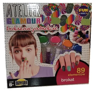 Zdjęcie produktu dla Atelier Glamour Brokatowe Paznokcie 9991