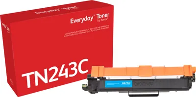 Produktbild von Everyday™ Cyan Toner von , kompatibel mit Brother TN-243C, Standardkapazität, 1000 Seiten, 1000 Seiten, Cyan, 1 Stück(e)