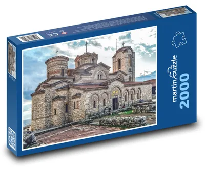 Obrázok produktu pre Puzzle 2000 Plaošnik - kostol v Macedónsku - martinpuzzle
