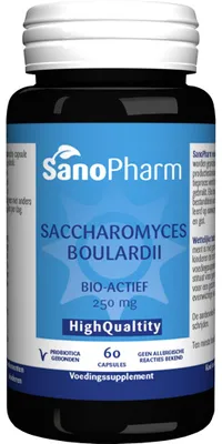 Productafbeelding van Sanopharm Saccharomyces Boulardii (60 capsules)