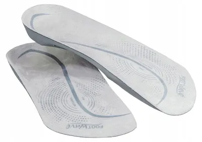 Produktbild von Orthopädische 3/4 Einlegesohle FootWave Größe 35-38 grau für Spreizfuß