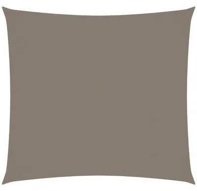 Obrázek produktu pro Voděodolná markýza na terasu a do zahrady – v barvě taupe, 7 x 7 m plus 4 x 1,5 m