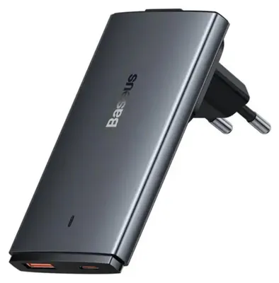 Image de Chargeur Baseus GaN5 Pro Fast 65W USB-C USB-A Gris