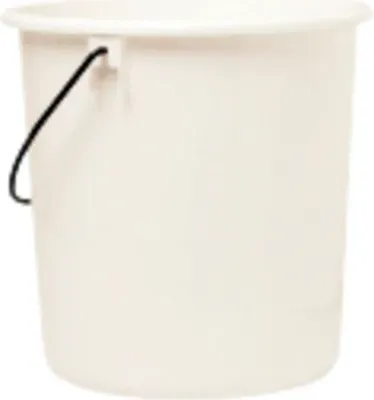 Produktbild von Eimer stark, weiß, Inhalt: 15,00 Liter, Höhe: 310 mm, ø: 310 mm