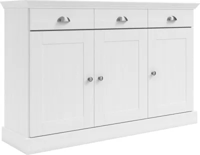 Produktbild von Sideboard >Motala< in Weiß - 125x80x35cm (BxHxT)