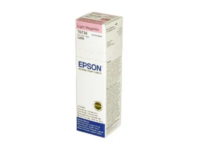 Immagine prodotto di Epson T6736 - 70 ml - magenta chiaro - originale - ricarica d'inchiostro - per Epson L1800, L800, L805, L810, L850