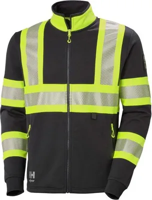 Produktbild von Helly Hansen Workwear Icu Hi-Vis Zip Hoodie gelb XL