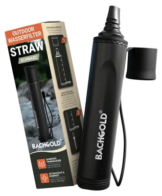 Produktbild von Wasserfilter Outdoor-Wasserfilter Survival-Wasserfilter - 500 Liter - Schwarz - Für unterwegs und Notfälle