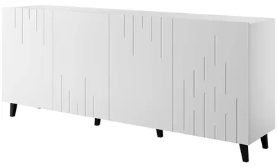 Productafbeelding van Komoda RABI, witte matte afwerking