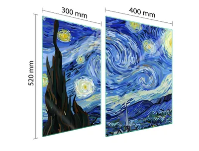 Produktbild von Glasschutzplatte Für Herd 70X52 Stück