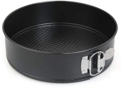 Produktbild von Famanu Springform rund, mit abnehmbarem Boden - schwarz, 18 cm