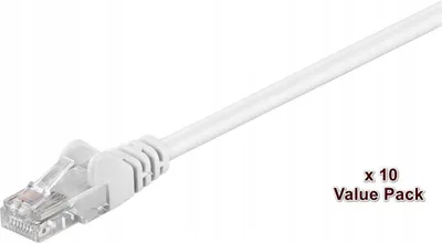 Produktbild von Microconnect V-UTP510WVP, 10 m, Cat5e, U/UTP (UTP), RJ-45, RJ-45, Weiß