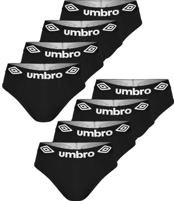 Produktbild von Umbro 8er Pack - Herren Slips Aus Baumwolle, Unterhosen Für Männer, XL