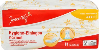Produktbild von Jeden Tag Hygiene-Einlagen normal (14Stk)