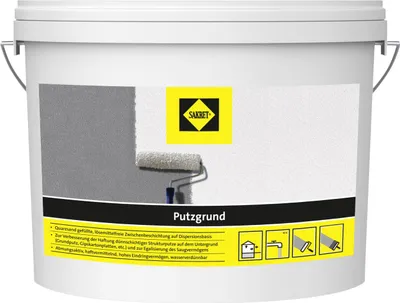 Produktbild von SAKRET Putzgrundierung weiß, haftvermittelnd und saugfähigkeitsregulierend, quarzgefüllt 15 l