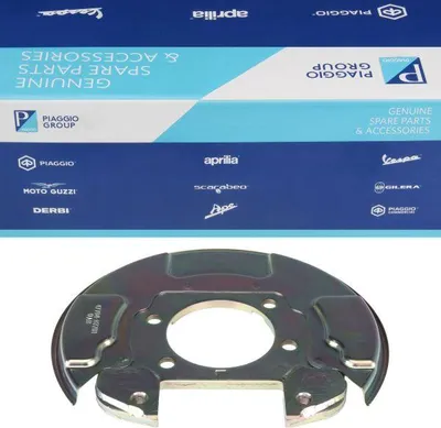 Productafbeelding van Stofbeschermingskap links voor Piaggio Porter 1000 (vanaf 1992) - Origineel Piaggio, OEM kwaliteit