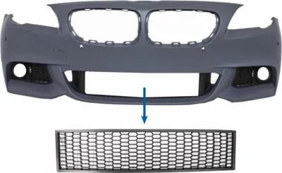 Image de Pare-chocs Grille centrale inférieure pour BMW Série 5 F10 F11 M-Tech 09-17.