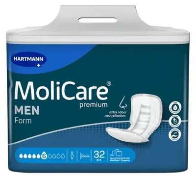 Immagine prodotto di Molicare Premium Form Uomo 6 gocce 4X32 pz