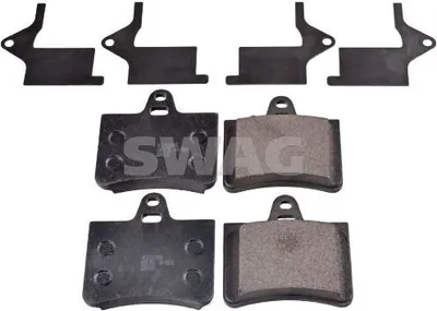 Produktbild von SWAG Bremsbeläge Satz Hinten Bremsklötze für CITROËN C5 II Break (RE) 64 91 6420