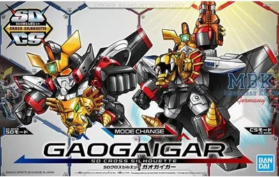 Produktbild von BANDAI BAN5058224 SD Gaogaigar 8 cm