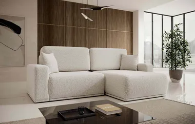 Produktbild von FurMeb24 ECKSOFA FLOUD - 250 x 160 cm lambi 9 - mit schlaffunktion und bettkasten - rechte seite