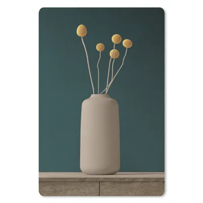 Produktbild von MuchoWow® Mauspad Mousepad Stilleben - Blumen - Gelb 18x27 cm - Mousepads - Maus Mat - Pad - Mausunterlage