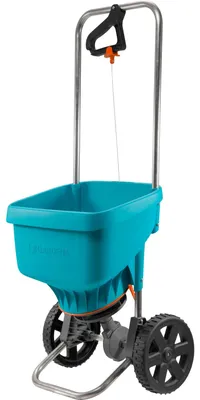 Productafbeelding van GARDENA XL Fertilizer Spreader on Wheels – Capacity 18L – Max. Area 800m² – Spreading Width 6m – Corrosion Protection – (436-20)