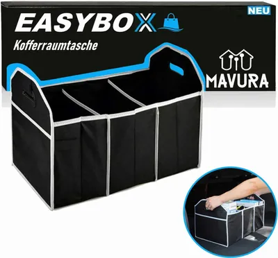 Obrázok produktu pre EASYBOX organizátor batožinového priestoru auta úložný box skladacia taška